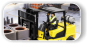 Forklift speed alert monitor